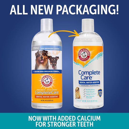 1 capful per 8 oz of drinking water, once-daily dosing