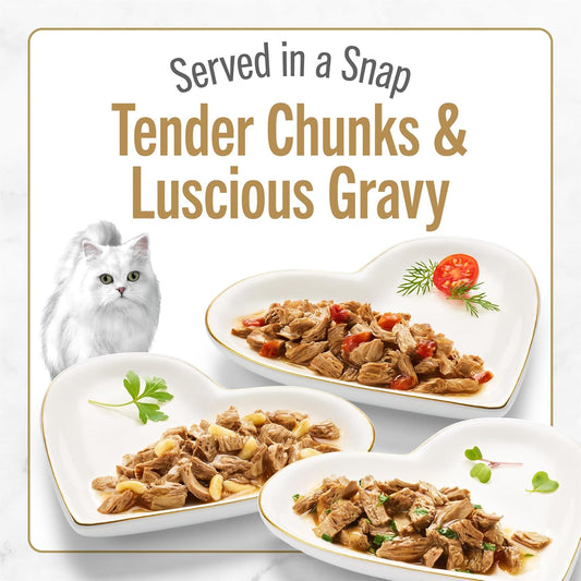 2.8 oz portion size calibrated for one adult cat meal