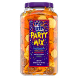Utz Party Mix 26 oz Barrel - One-Container Snack Solution for Clutter-Free Pantries and Intentional Homes