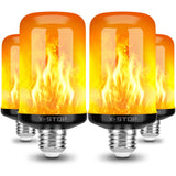 Y-STOP Gravity Sensor Flame Bulb – Year-Round Decorative Lighting for Hanging Lanterns and Upside-Down Fixtures, 2 Pack