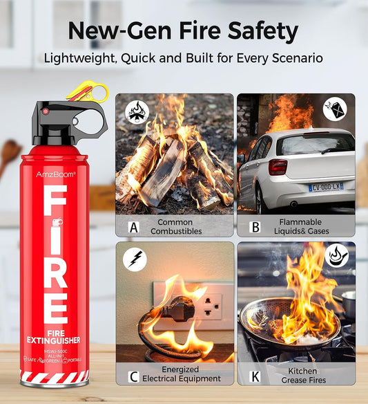 a, b, c, and k fire class rating plus lithium-ion battery suppression