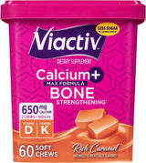 Viactiv Calcium Soft Chews - Self-Care Evening Routine for Post-Menopausal Bone Support