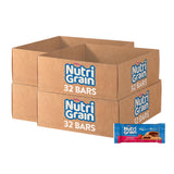 Nutri-Grain Baked Breakfast Bars – Car Cup Holder Commuter Snack, Individually Wrapped 64 Bars