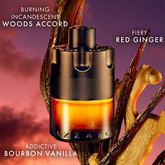 key notes: red ginger, incandescent woods accord, bourbon vanilla, toffee accord
