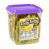 Laffy Taffy Bulk Banana Taffy, 145 Count Resealable Tub – Ready-to-Give Party Favor Gift for Birthdays, Valentine's Day, and Classroom Celebrations