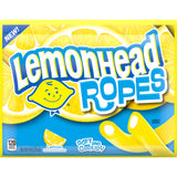 Lemonhead Ropes Lemon Chewy Candy – Camping and Road Trip Snack, 9 oz Travel Bag