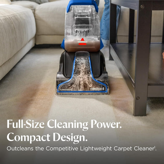 lightweight 13 lb upright design with 9.6"d x 14"w x 42"h footprint