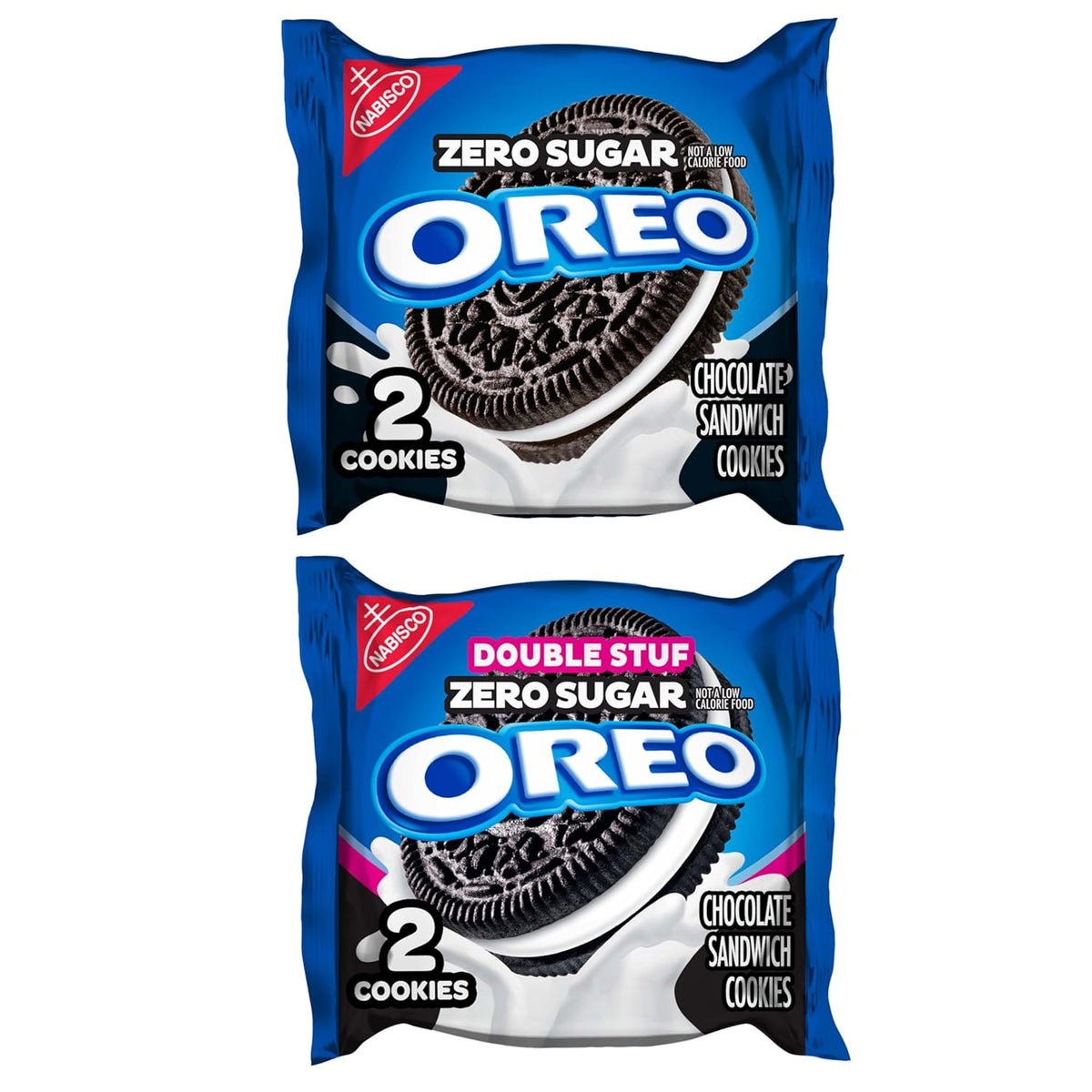 OREO Double Stuf Zero Sugar Variety Pack – Thoughtful Birthday Gift for Mom, Pre-Portioned Snack Box for Office or Pantry