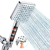 MakeFit Filtered Shower Head – Cohesive Bathroom Aesthetic Refresh, 6 Finish Options Including Chrome and Premium Chrome to Match Existing Hardware