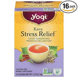 Yogi Tea Kava Stress Relief – Home Office Break Ritual, Caffeine-Free Tea to Reset Mid-Workday