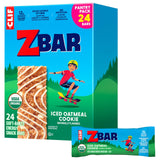 Zbar Soft-Baked Oatmeal Cookie Bars – Wholesome Whole Grain Snack for Mindful Parents, Non-GMO 24 Count