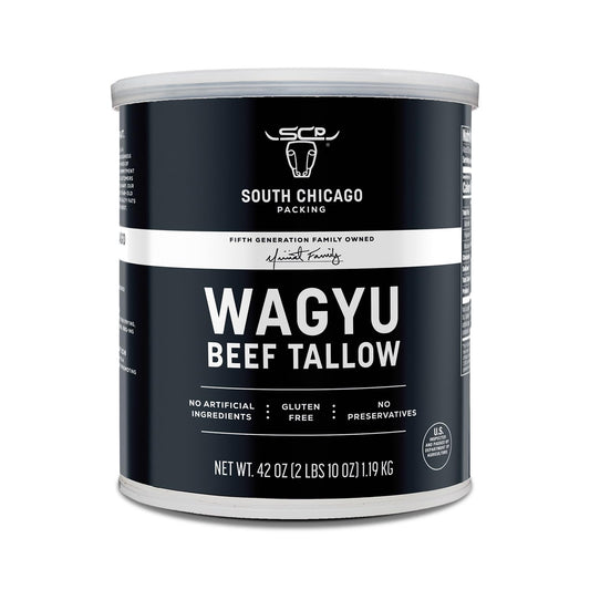 100% pure wagyu beef fat as the only ingredient