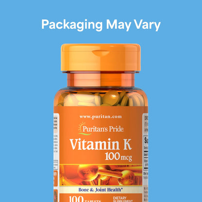 100 tablets per bottle = 100-day supply at one tablet per day