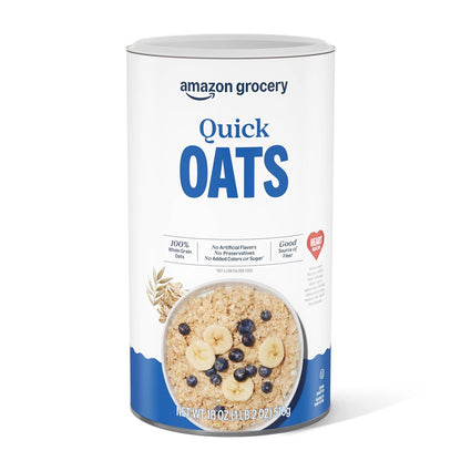 100% whole grain rolled oats as the sole ingredient