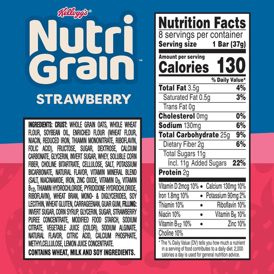 3-flavor variety: strawberry, blueberry, and apple cinnamon in each pack