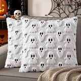 decorUhome Ghost Throw Pillow Covers 18x18 Set of 2 – Thoughtful Housewarming Gift for New Homeowners, Fall Holiday Present