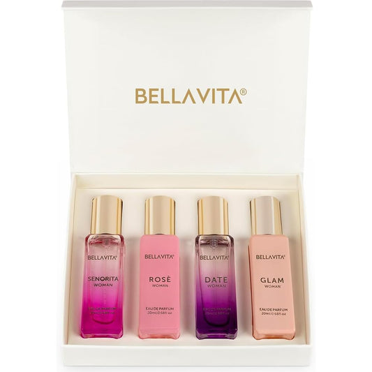 4 x 20ml (0.67 fl oz) eau de parfum bottles in one gift set