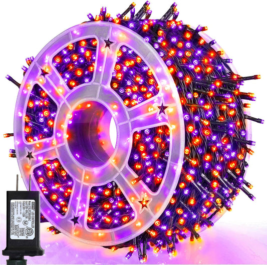 500 leds across 164ft string with 29v low-voltage transformer