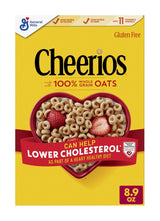 Cheerios Toasted Oat Cereal – Lunchbox Ready Portable Snack for School Age Children and Family Pantry, 8.9 oz Travel Box