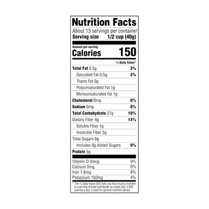 Amazon Grocery, Quick Cook Oats, 18 Oz – No-Additive Quick Oats for a Clean, Less-Is-More Pantry