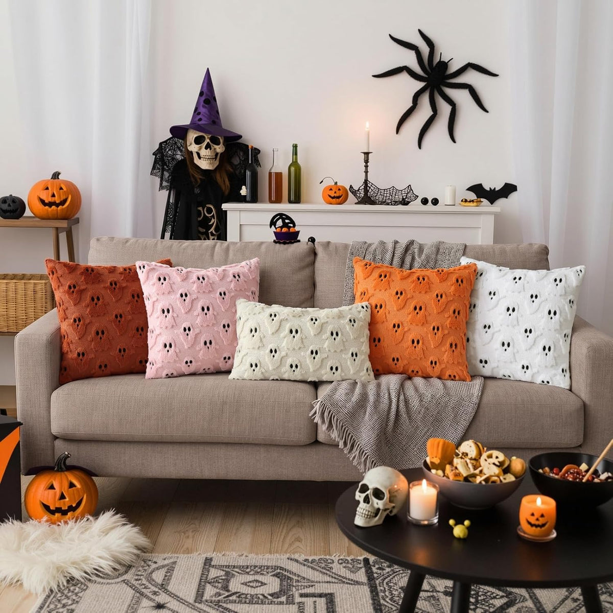 available in four sizes (16x16, 18x18, 20x20 square, 20x12 lumbar) and 15+ colors spanning seasonal and neutral palettes