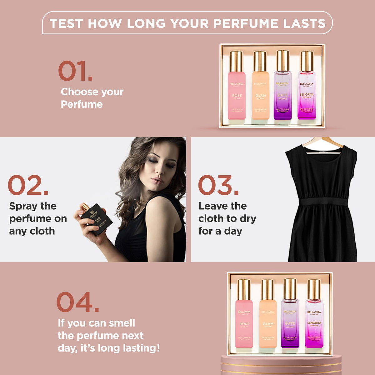 Bellavita High End Mini Fragrance Wardrobe – Affordable Luxury Alternative to Single Designer Bottles