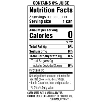 bubly Sparkling Water Blackberry – Recyclable Aluminum Cans for Open Air Dining and Weekend Adventures, Pack of 8 12 fl oz