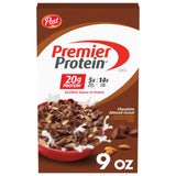 Post Premier Protein Chocolate Almond Cereal — Housewarming Gift for Busy Professionals, Pantry-Ready High-Protein Cereal Pack of 2