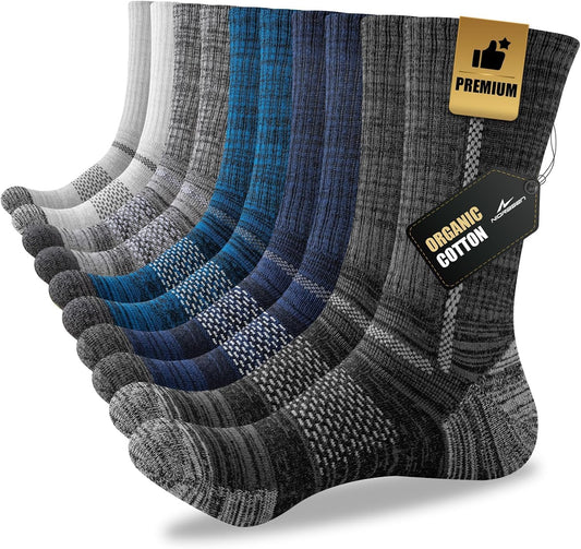 cotton-blend fabric construction for breathability