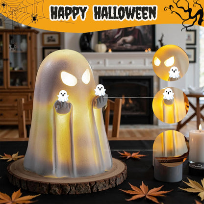 cute whimsical ghost sculpt designed to charm rather than frighten