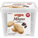 Pepperidge Farm Milano Dark Chocolate Wafer Cookies – Mindful Two-Cookie Portion for the Self-Care Routine, 20 Packs