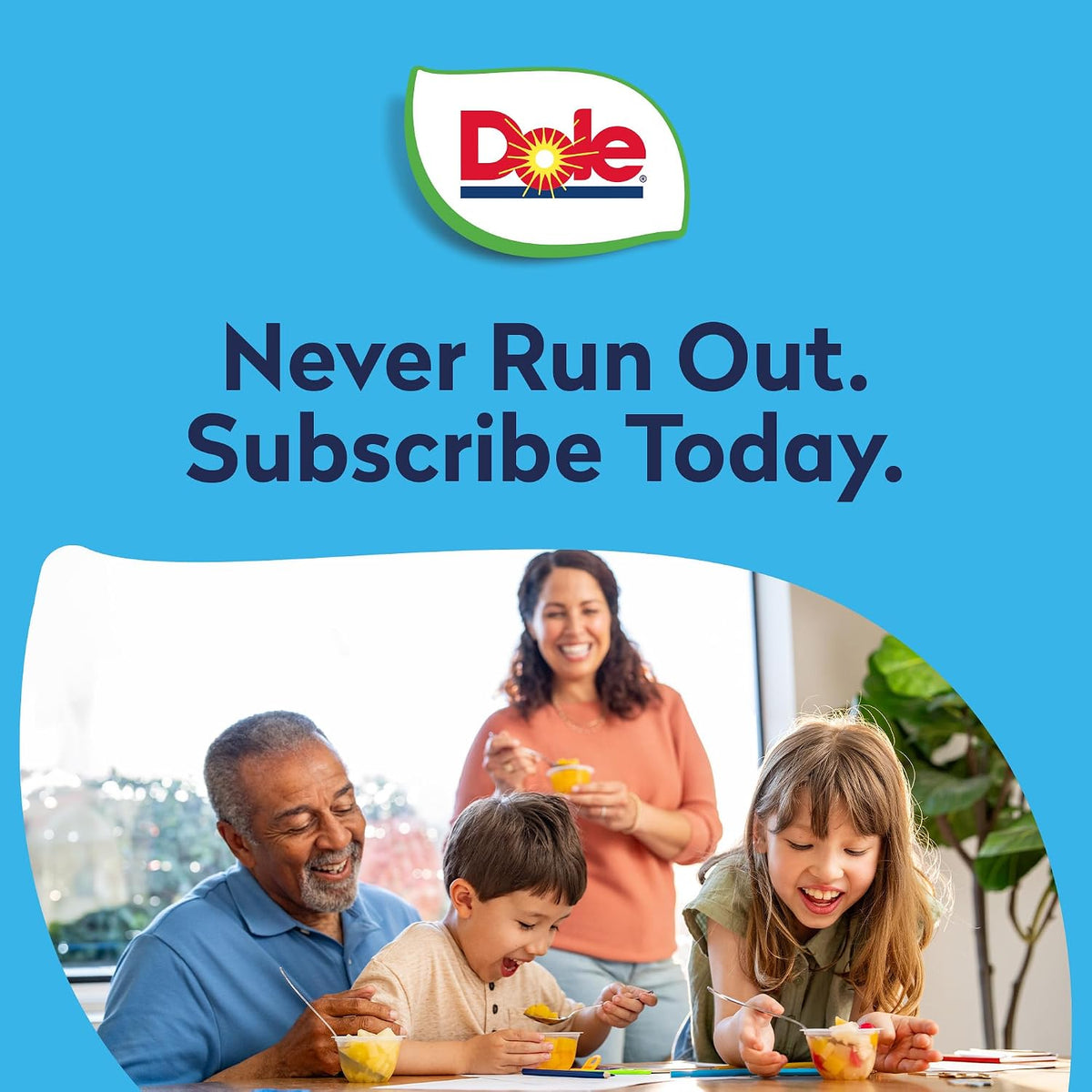 Dole Pre-Cut 4 oz Fruit Cups – Pantry Snack for Workplace Breakrooms and Study Sessions