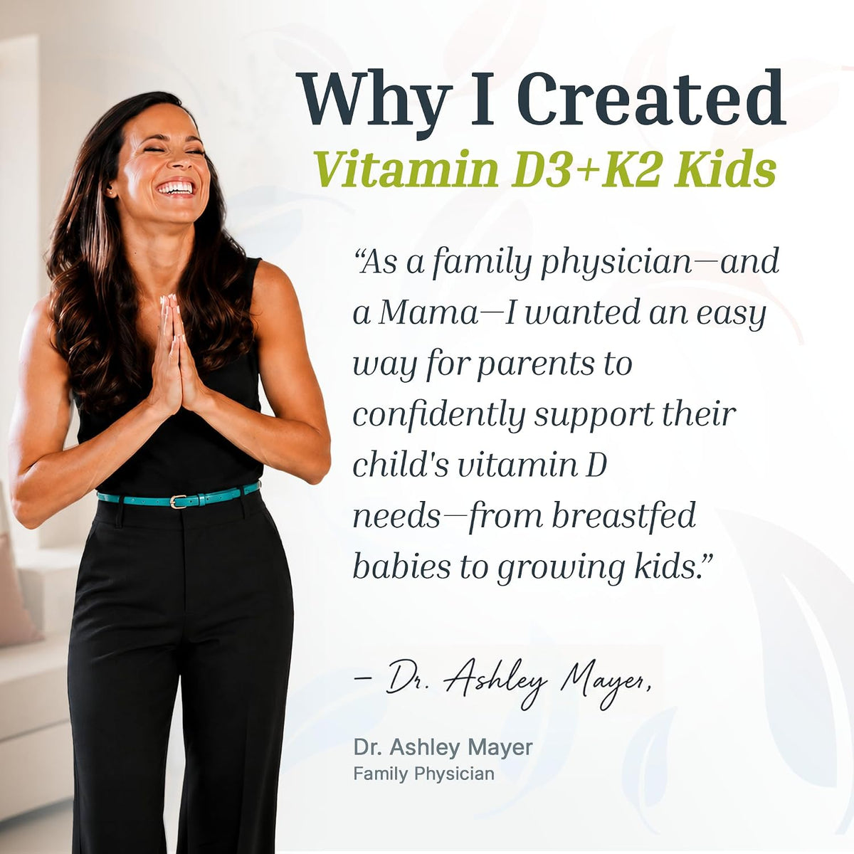 Dr. Green Mom Minimalist D3 K2 Drops — Pure Pediatrician-Recommended 400 IU in a Single Daily Drop