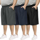 XX-Large Big Tall - Black, Dark Grey, Navy Blue - 3
