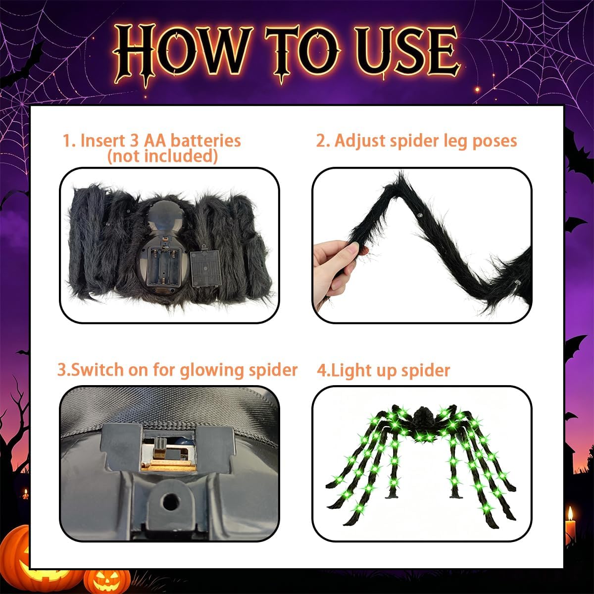 flexible wire-frame legs adjustable into multiple striking poses