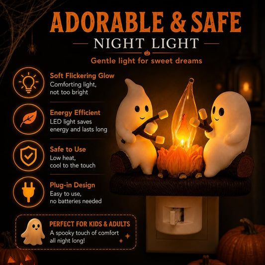 flickering led flame effect simulating a real campfire glow