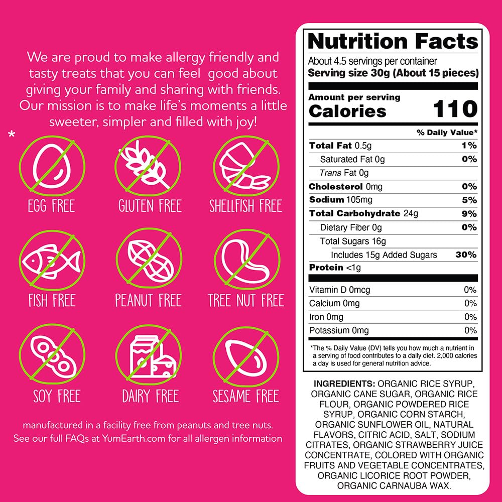 free from the top 9 common allergens (peanut, tree nut, milk, egg, soy, wheat, fish, shellfish, sesame)