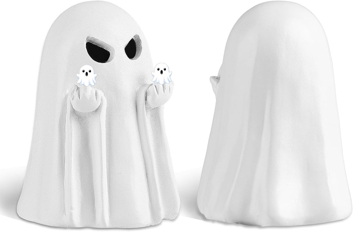 Ghost Figurine with Built-In Light – Memorable Housewarming and Seasonal Gifting Pick for Decor Lovers