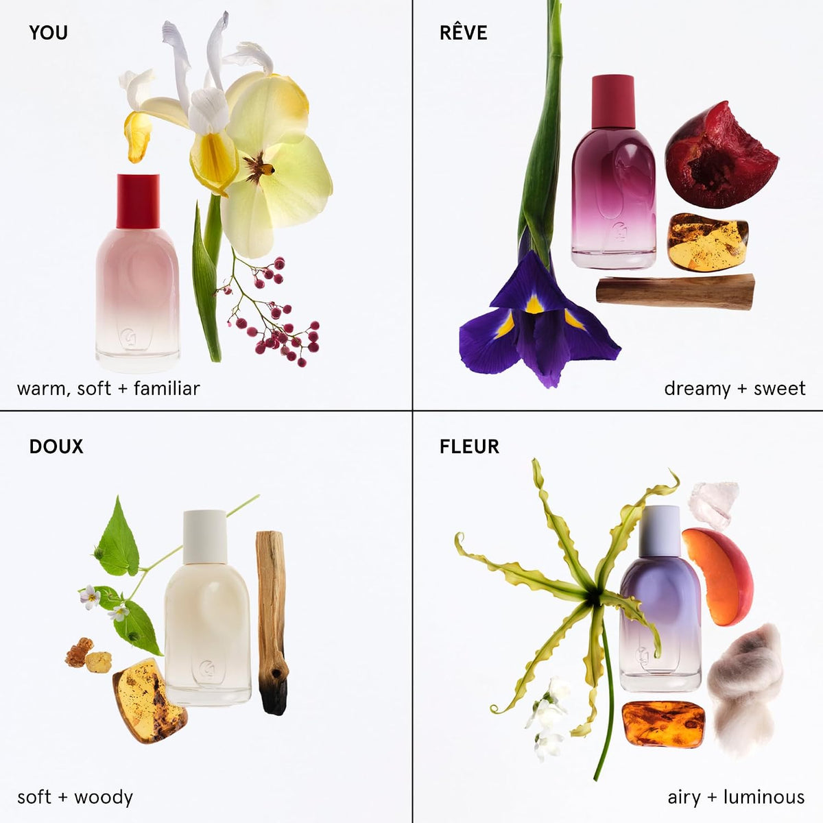 Glossier You Eau de Parfum – Bath Time Aromatherapy Layer, Soothing Skin-Scent Enhancer Spray
