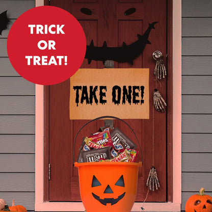 Halloween Candy Gift Bag – 60 Count Variety Pack for Boo Basket Surprise and Neighbor Gifting