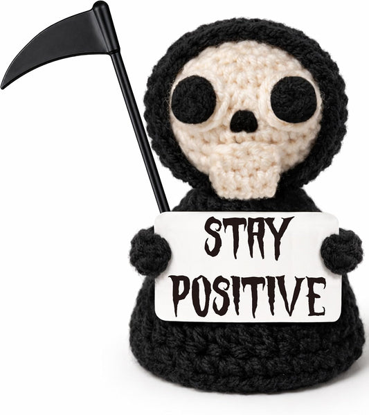 handmade crochet construction using polyester yarn for soft, artisan feel