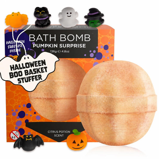 hidden squishy toy embedded inside each bath bomb for post-bath surprise reveal