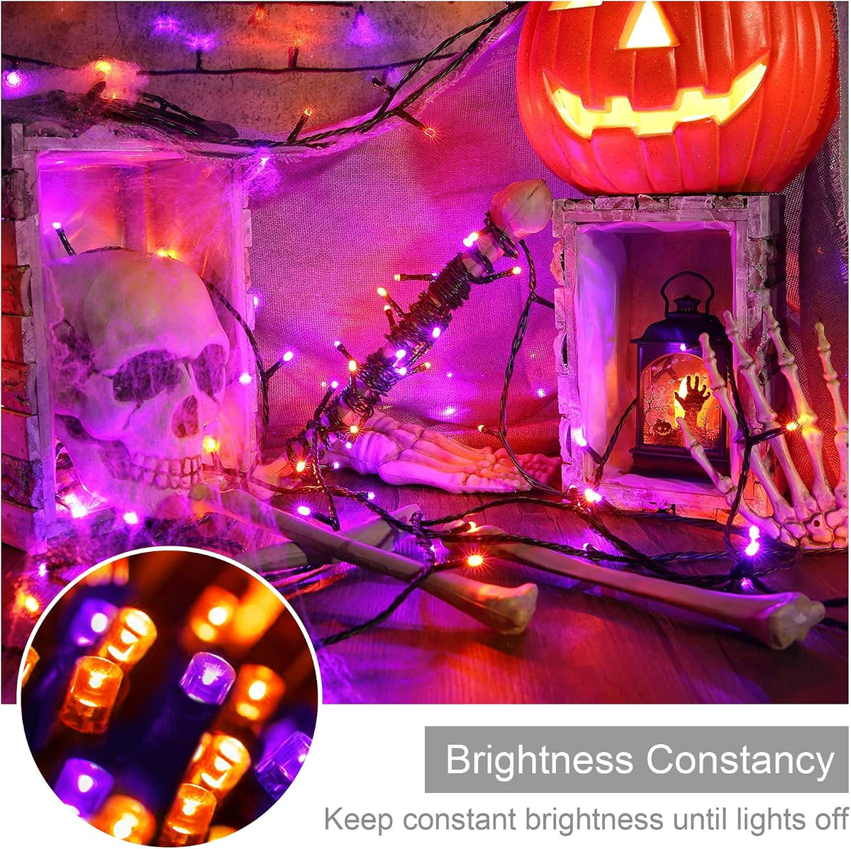 ip44 waterproof rating with hot-melt adhesive sealed bulbs and anti-freezing/anti-oxidation materials