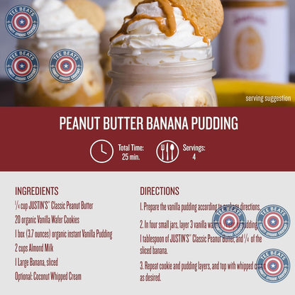 Justin’s Gluten-Free Peanut Butter – Parent-Trusted Spread for Nursery Snacks and Playroom Fuel