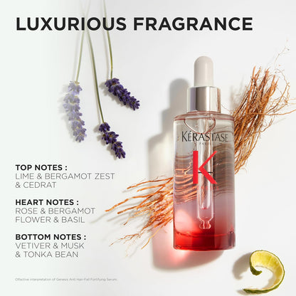 Kérastase Genesis Hair Serum – Quick Morning Pre-Styling Drops for Busy Professionals, No-Rinse Formula
