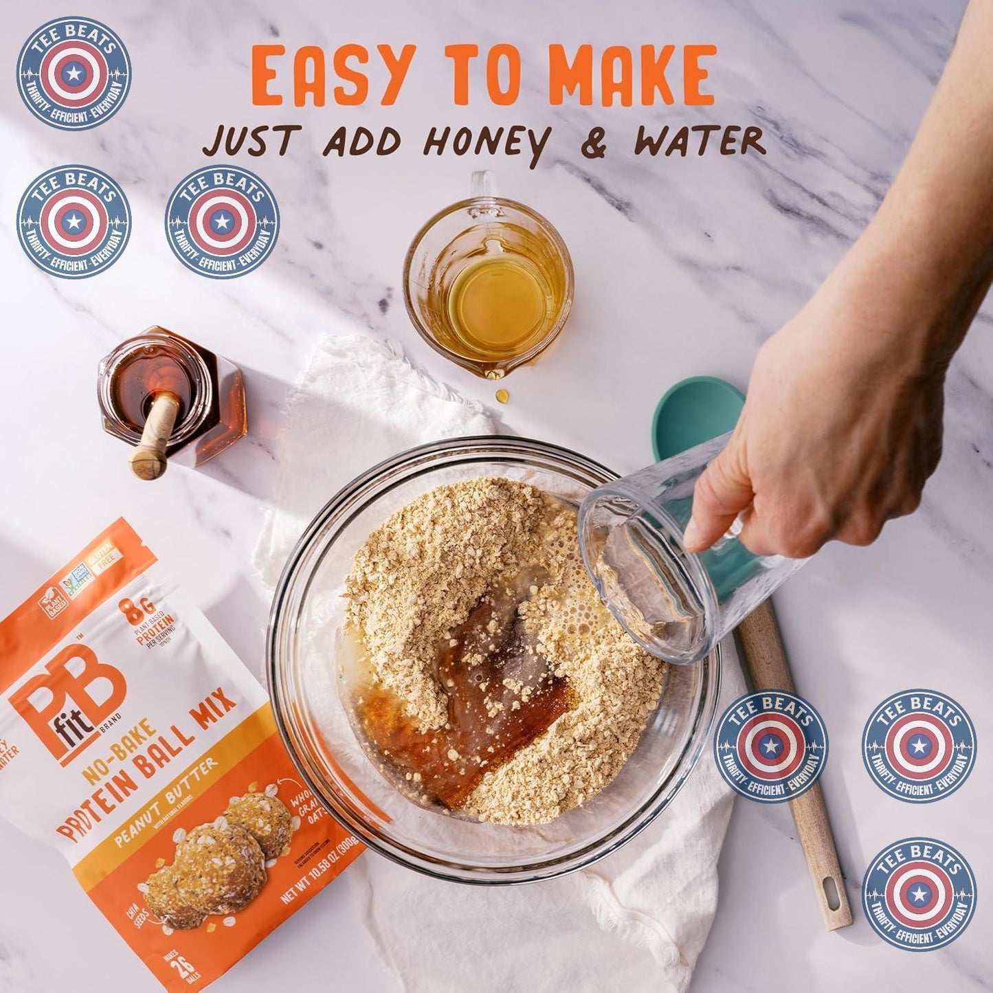 made with whole grain oats, roasted peanuts, and chia seeds