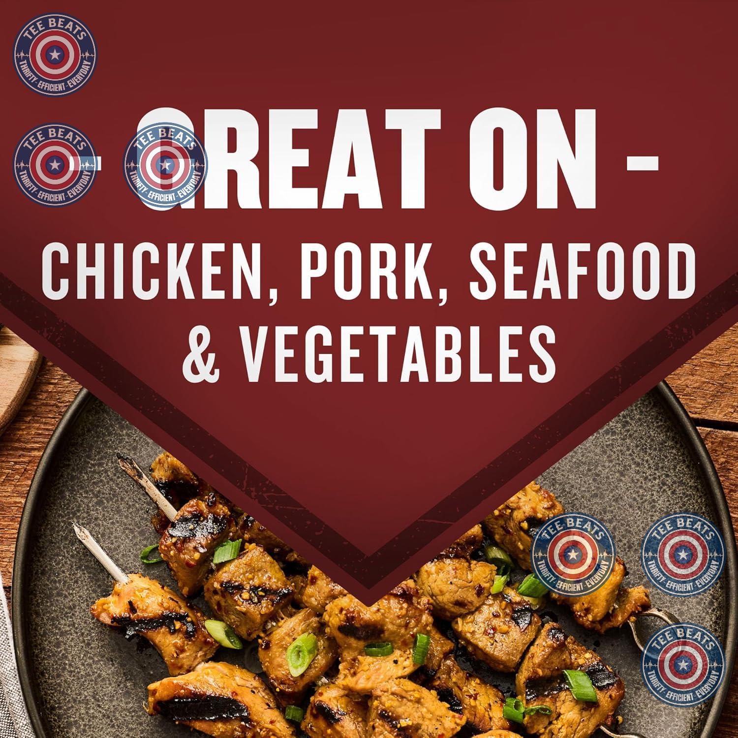 McCormick Grill Mates Pineapple Teriyaki Seasoning for Cleaner Weeknight Eating, No-Marinate Pineapple and Tamari Blend for Lean Proteins