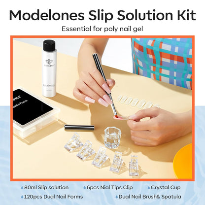 Modelones Poly Extension Gel Slip Solution – Compact Dual-Ended Tool for Intentional Small-Space Living