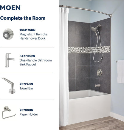 Moen Engage Handheld Shower for Stress-Relief Wind-Down Evenings, Long 60-Inch Reach and Targeted Massage Function