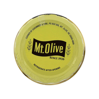 Mount Olive Organic Dill Sandwich Stuffers – Ready-to-Pack Pickle Slices for Outdoor Lunches, 16 oz